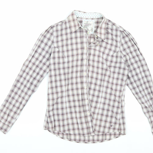 Mantaray Women's Multicoloured Plaid Button-Up Shirt 12