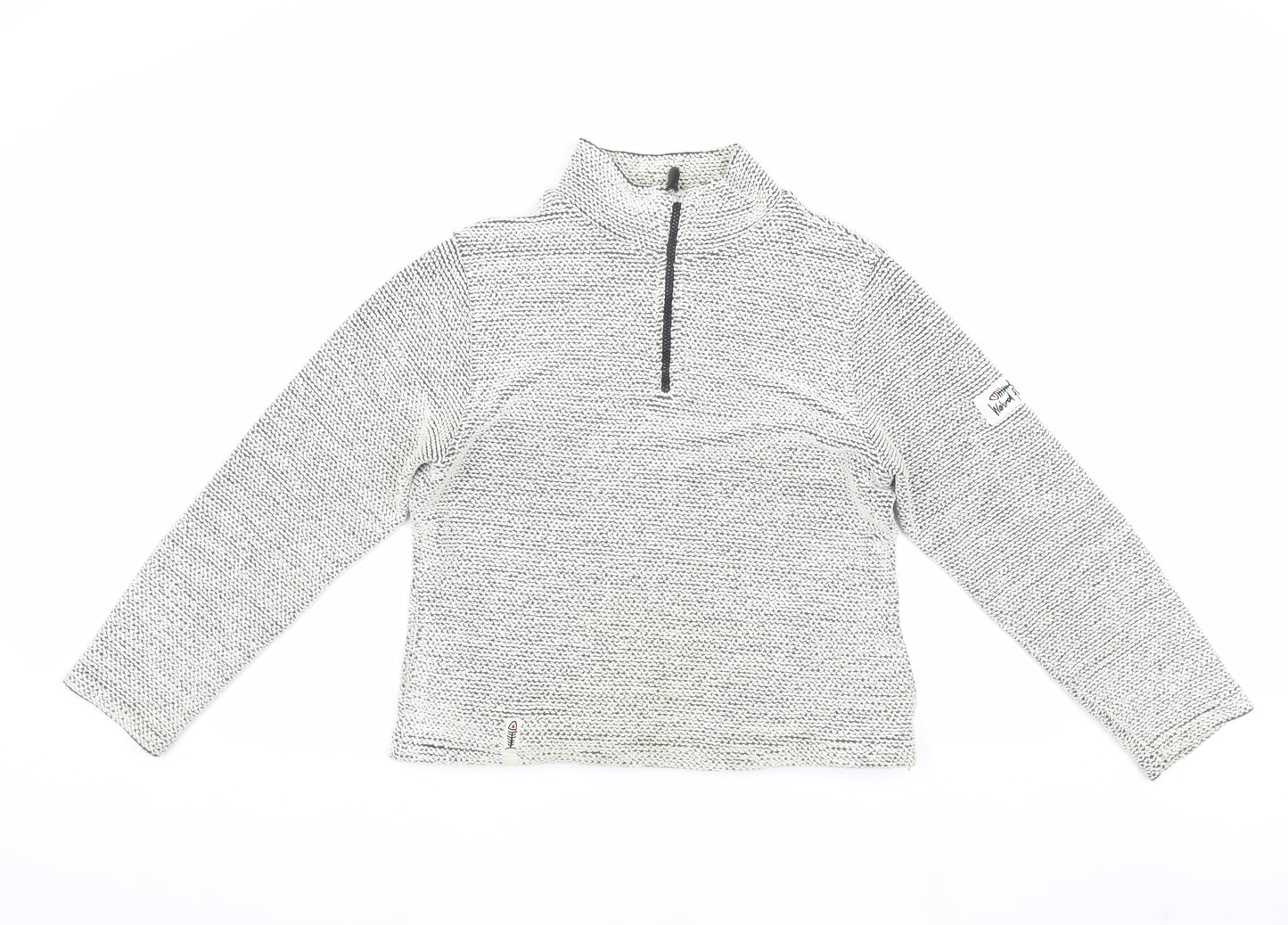 Weird Fish Grey Sweatshirt, M, Casual Versatile Style