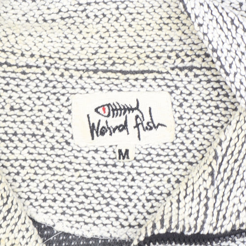 Weird Fish Grey Sweatshirt, M, Casual Versatile Style