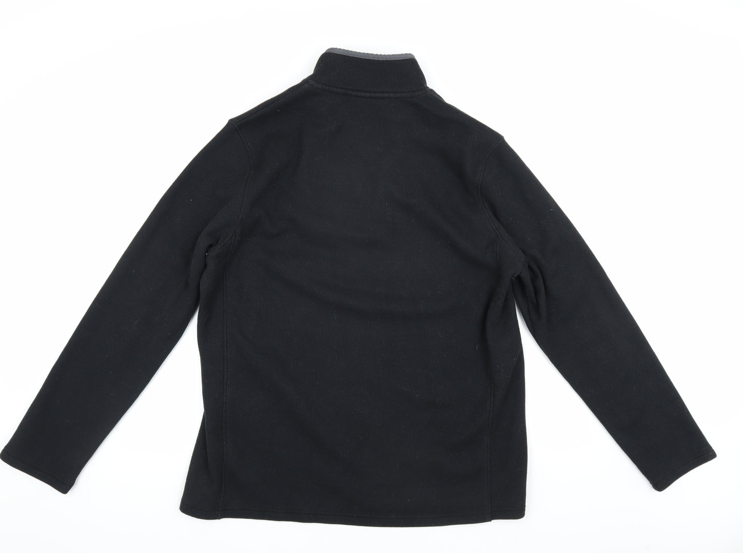 Mountain Warehouse Men's Black 1/4 Zip Sweatshirt L