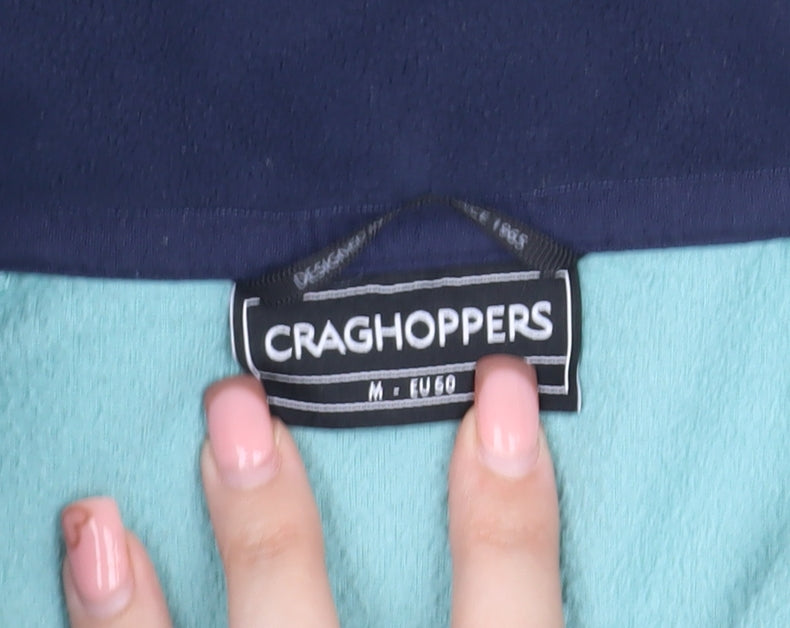 Craghoppers Men's Green Fleece Sweatshirt M 1/4 Zip