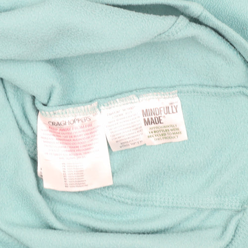 Craghoppers Men's Green Fleece Sweatshirt M 1/4 Zip
