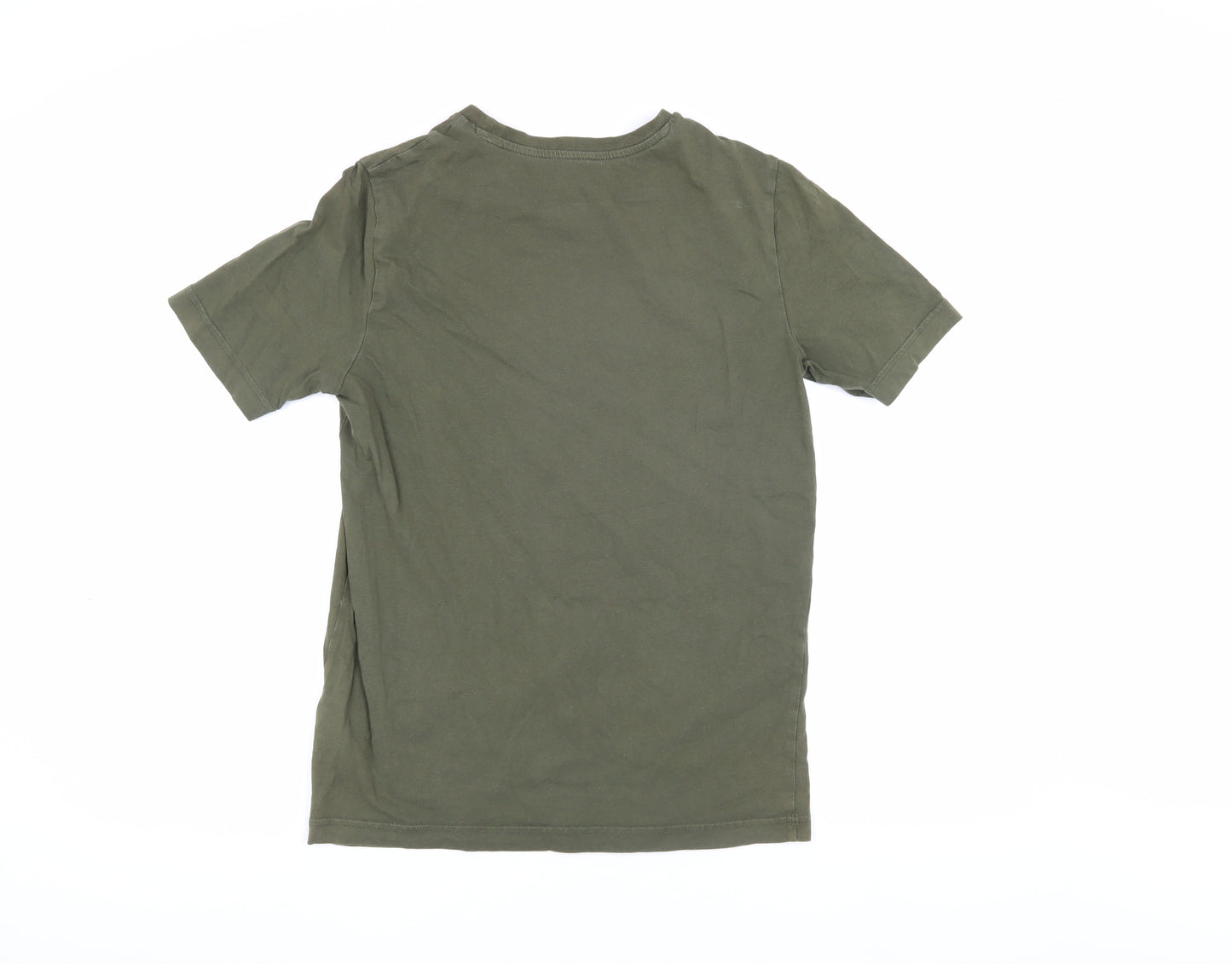 Puma Men's Green XS Graphic Print T-Shirt