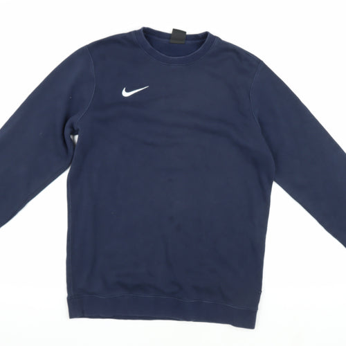 Nike Men's Blue S Pullover Sweatshirt Crew Neck