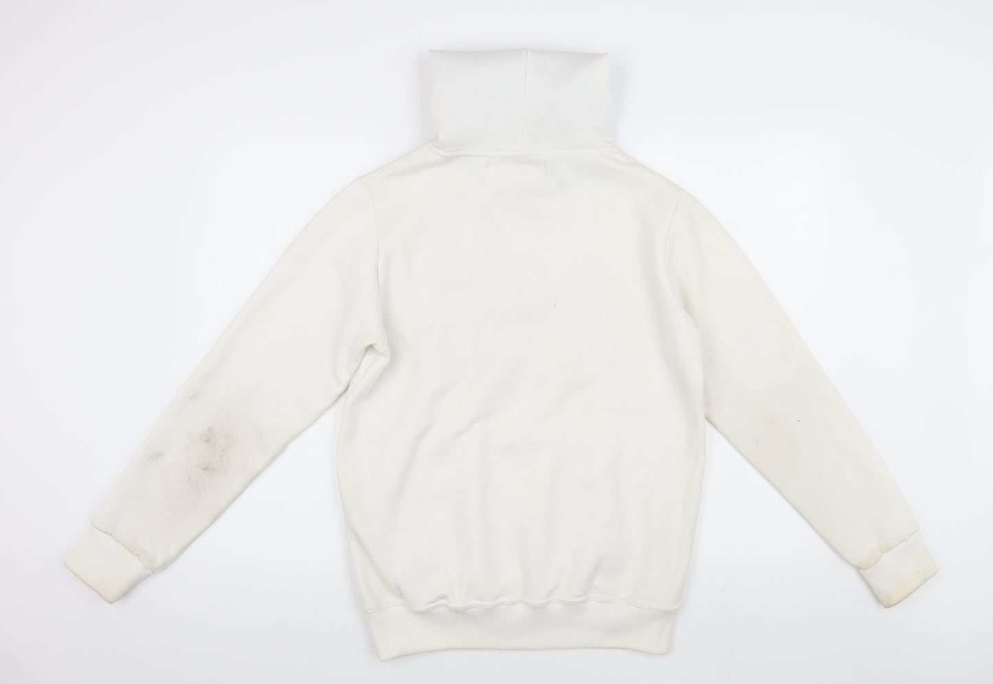 Helly Hansen Men's White S Pullover Hoodie Logo