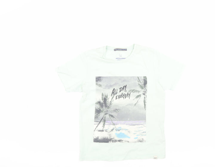 Jack & Jones Boys Beach Graphic T-Shirt, Size 12 Years, White