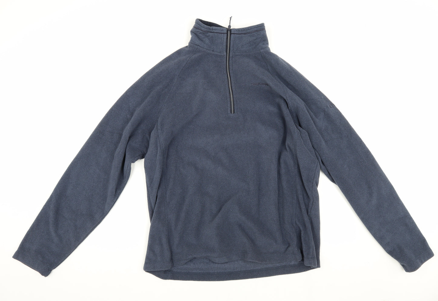 Craghoppers Men's Blue Pullover Fleece Sweatshirt L