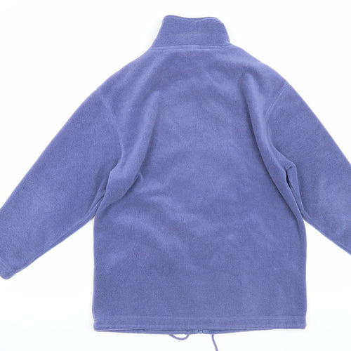 Eastex Women's Purple Fleece Jacket Size S Petites