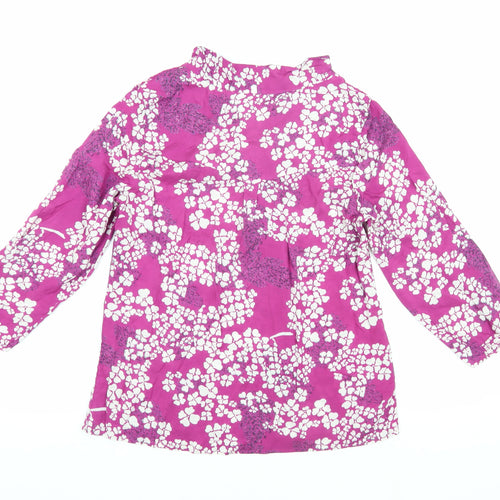 White Stuff Women's Purple Floral Blouse Size 10