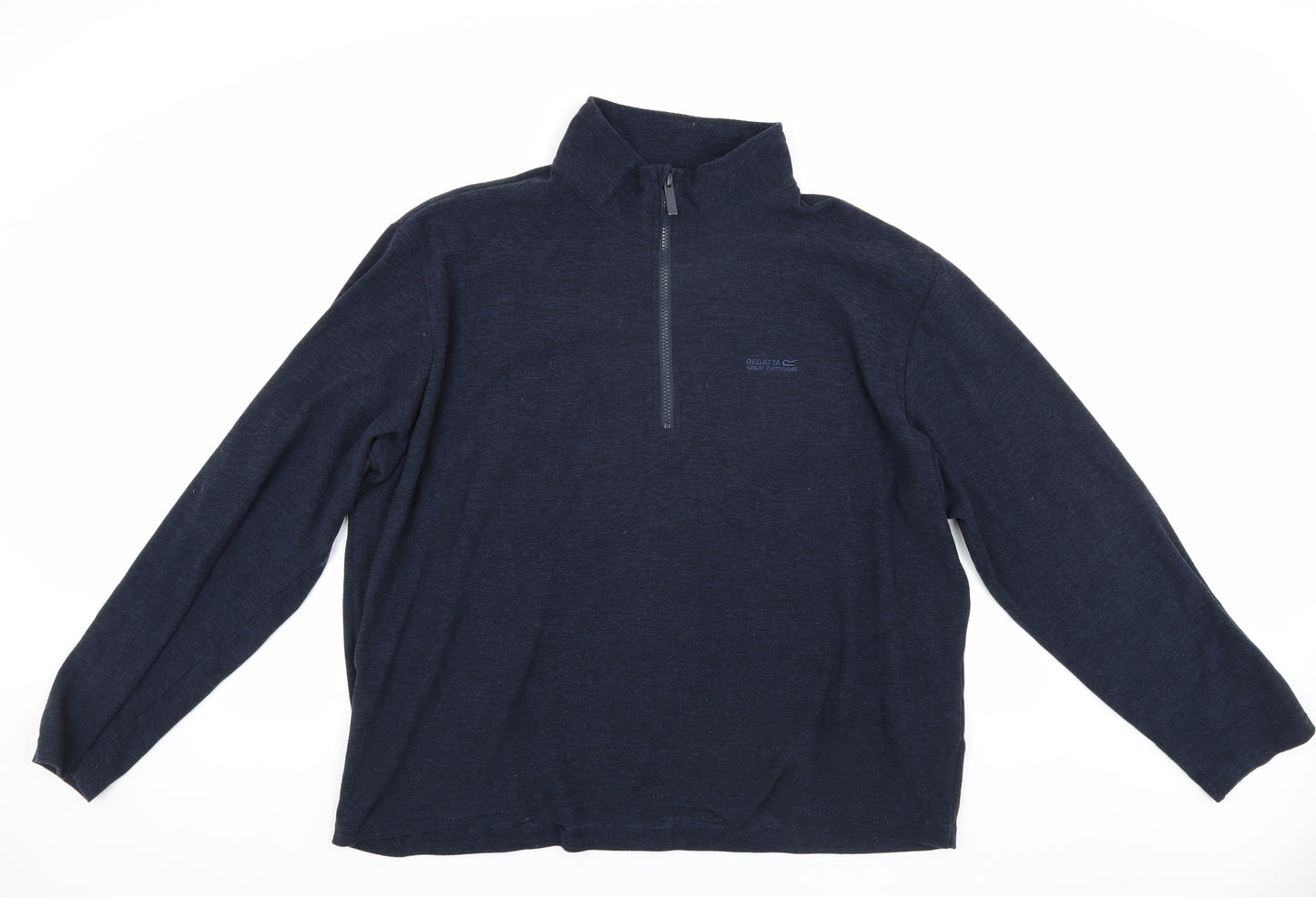 Regatta Men's Blue 2XL 1/4 Zip Sweatshirt