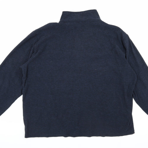 Regatta Men's Blue 2XL 1/4 Zip Sweatshirt