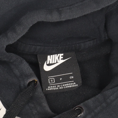 Nike Men's Black Pullover Hoodie S - Sports Style