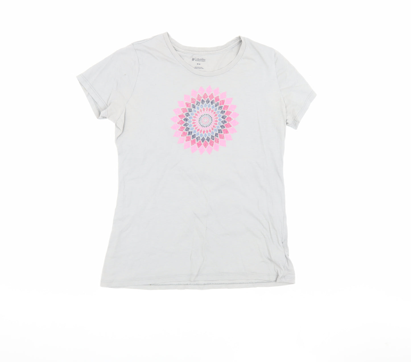 Columbia Women’s White T-Shirt Size M Short Sleeve