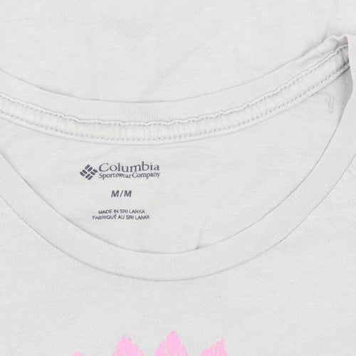 Columbia Women’s White T-Shirt Size M Short Sleeve