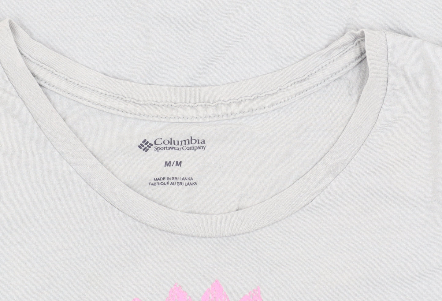 Columbia Women’s White T-Shirt Size M Short Sleeve