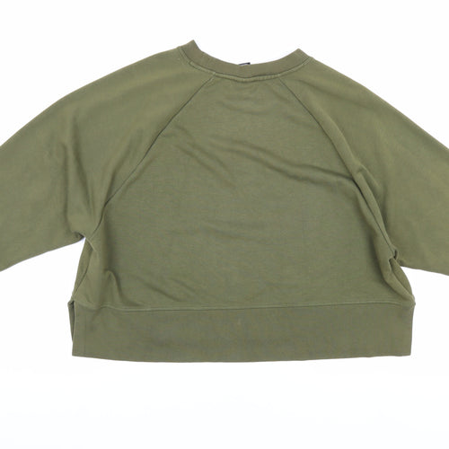 Nike Women’s Green Pullover Sweatshirt Medium