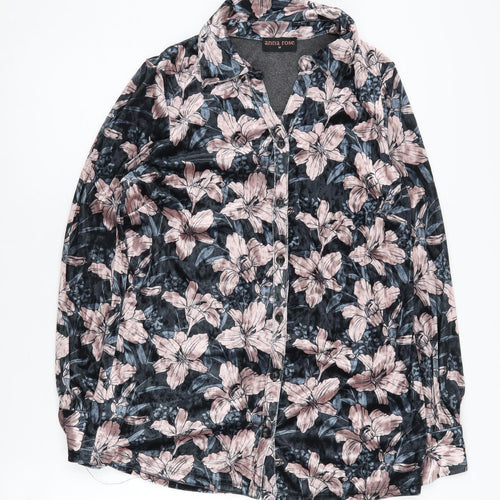 Anna Rose Floral Blouse, Women's M, Multicoloured