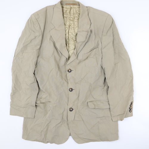 Pierre Cardin Beige Men's 40R Classic Blazer