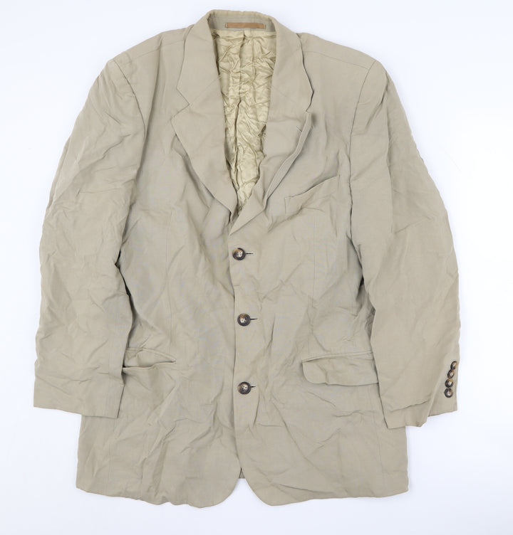 Pierre Cardin Beige Men's 40R Classic Blazer
