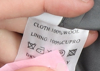 T.M. Lewin Men's Grey Blazer 42S Single-Breasted