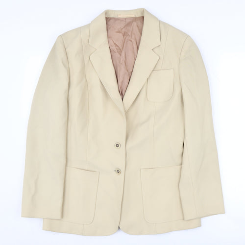 Kestila Women's Beige Blazer, Size 10, Regular Fit