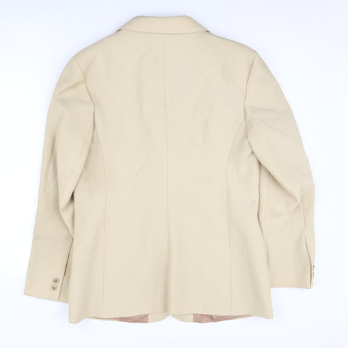 Kestila Women's Beige Blazer, Size 10, Regular Fit