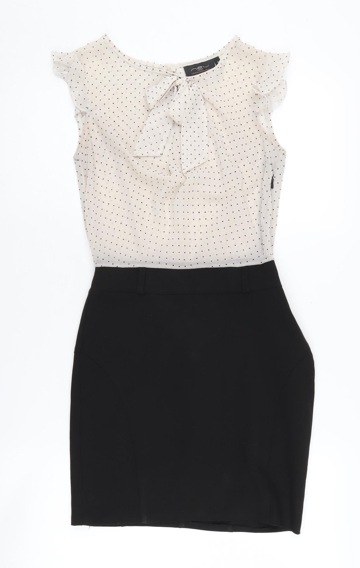 New Look Women's Black Pencil Dress Size 6