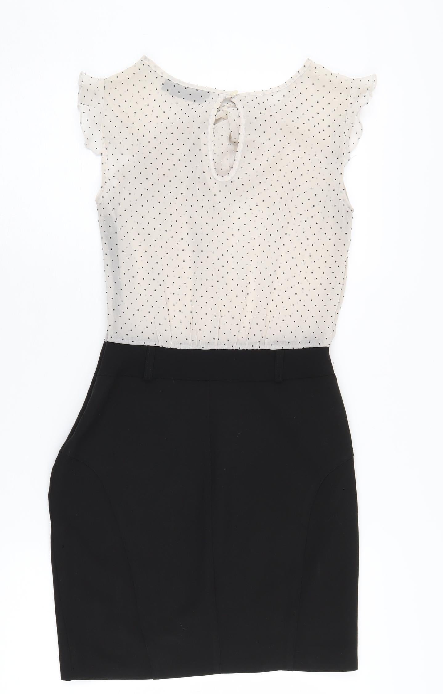 New Look Women's Black Pencil Dress Size 6