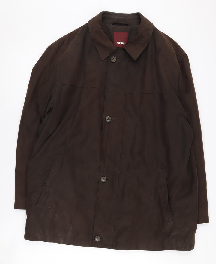 Jupiter Men's Brown Mid-Length Coat Size 52
