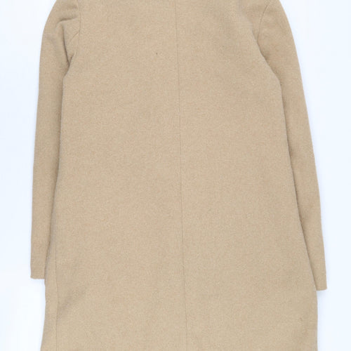 New Look Beige Petite Overcoat, Women Size 6
