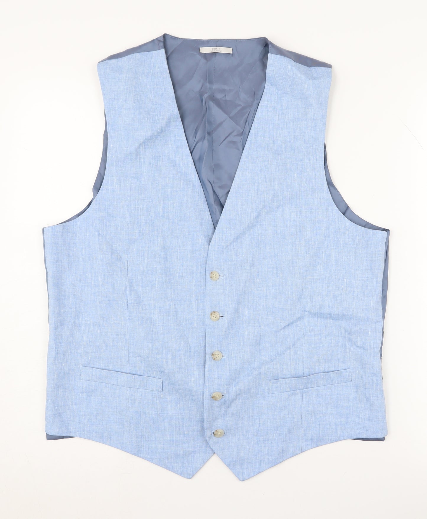 Marks and Spencer Men's Blue 42R Waistcoat