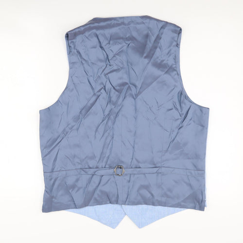 Marks and Spencer Men's Blue 42R Waistcoat