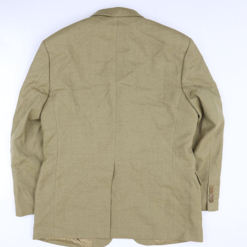 Marks and Spencer Men's Beige Wool Blazer 40 Short