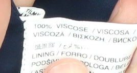 Mango Women's Blue Blazer Jacket, Large, Regular Fit