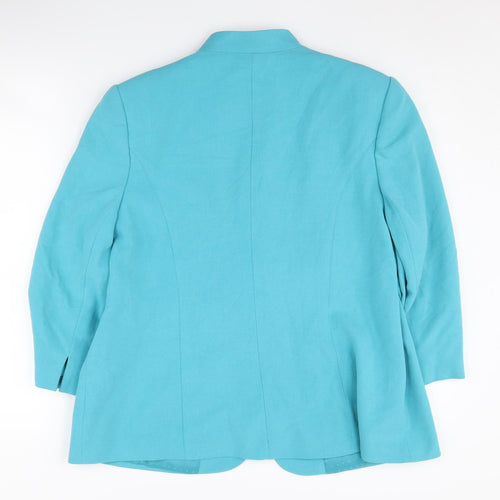 Isle Women's Blue Blazer Jacket Size 18
