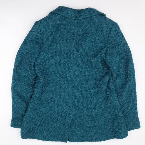Marks & Spencer Women's Green Mid-Length Coat 14