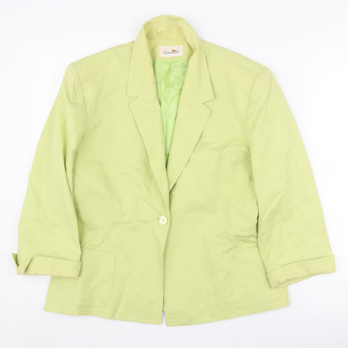 Antonelle Women's Green Blazer Size 16