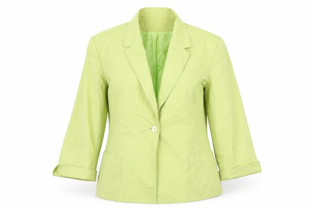 Front view of Antonelle Women's Green Blazer, size 16