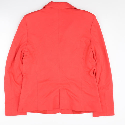 La Redoute Women's Red Blazer, UK 12, Elegant Design