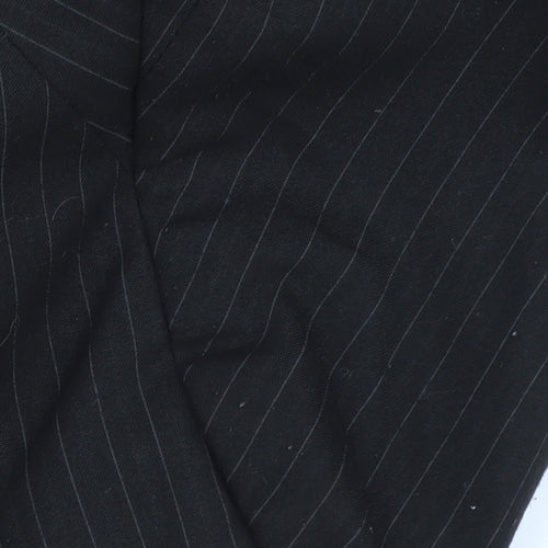 Oasis Women's Black Pinstripe Blazer Size 12