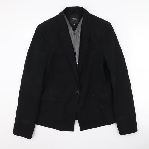 Next Women's Black Blazer Regular Fit Size 14