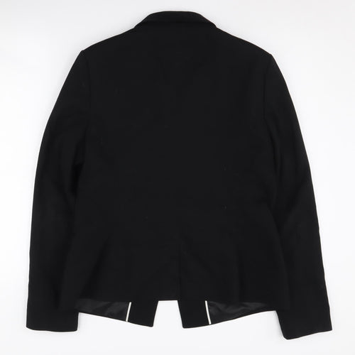 Next Women's Black Blazer Regular Fit Size 14