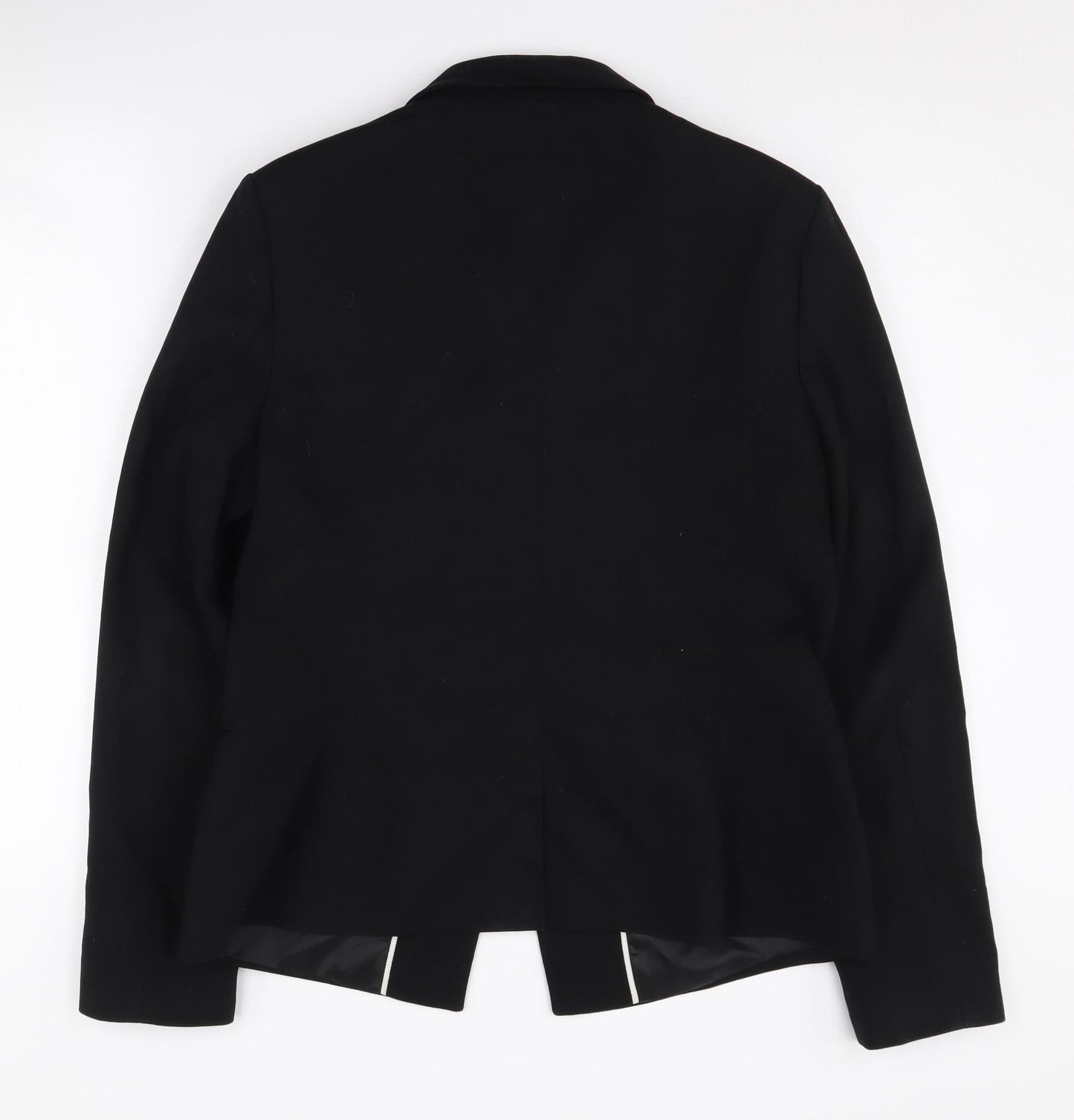 Next Women's Black Blazer Regular Fit Size 14