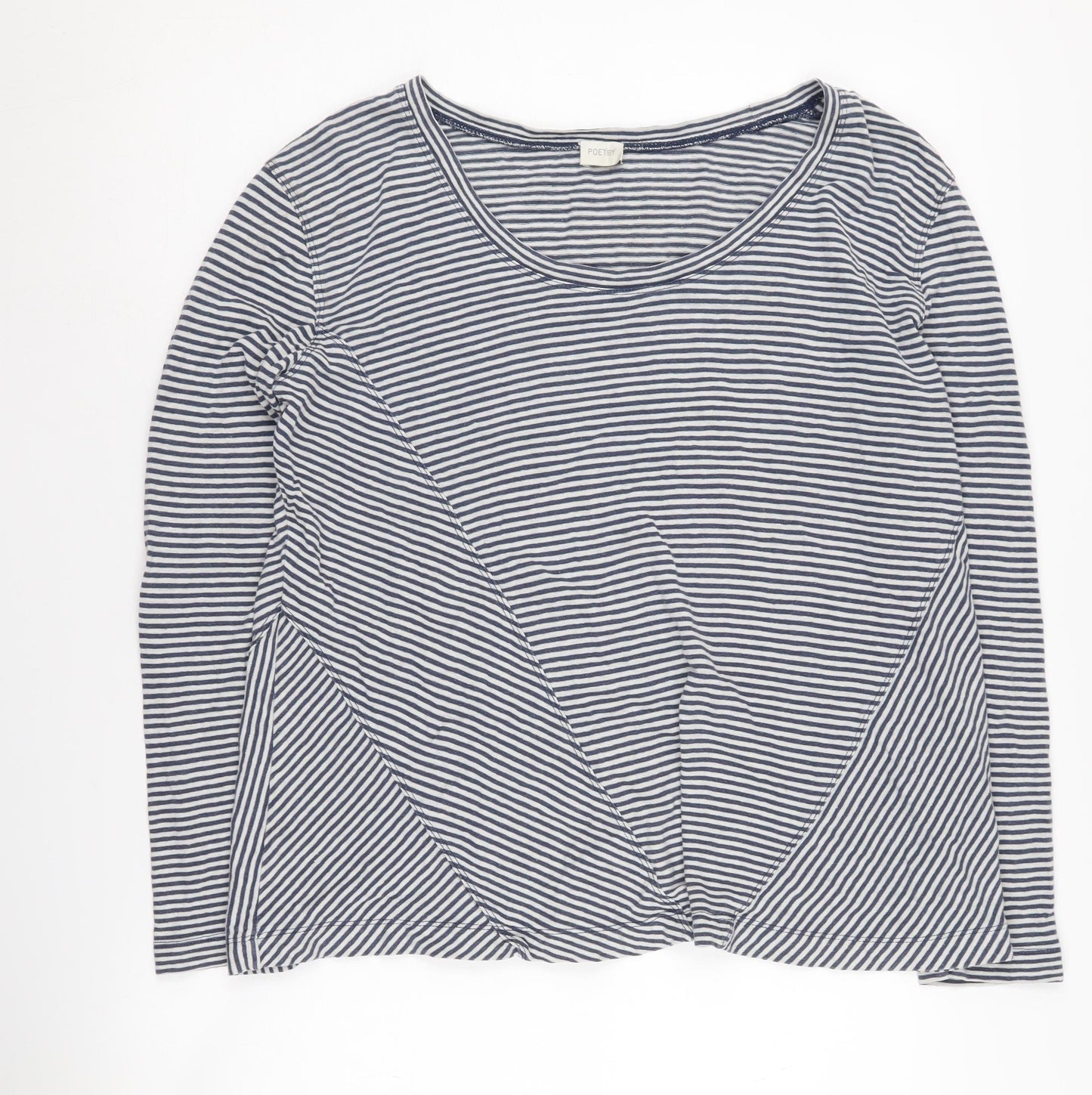 Poetry Women's Multicoloured Striped Pullover Jumper Size 12