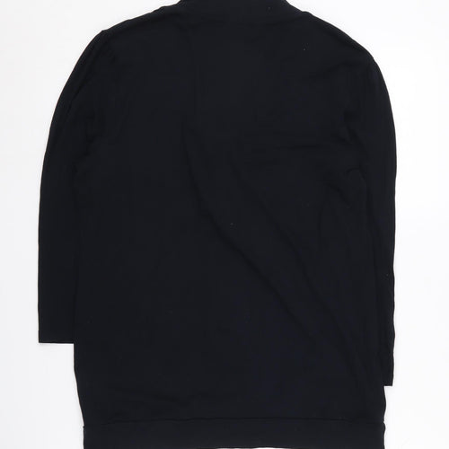 Marks & Spencer Women's Black V-Neck Top UK 14