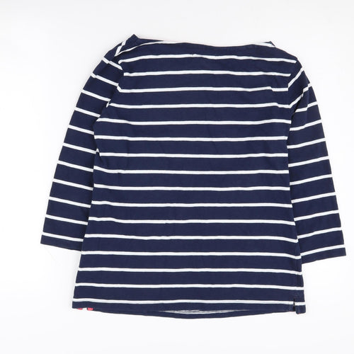 Mountain Warehouse Women's Blue Striped Pullover, Size 12