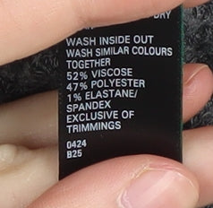 Marks and Spencer Women’s Grey Puff Sleeve Knit Top