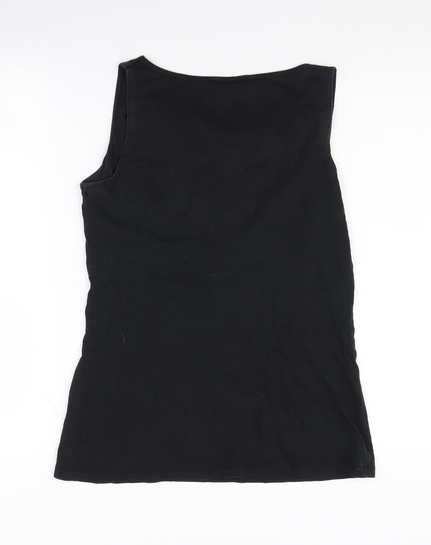 Boden Women's Black Sleeveless Cowl Neck Top Size 10