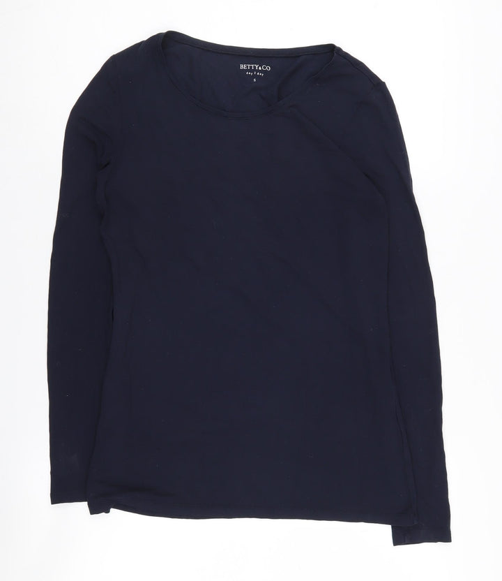 Betty & Co Women's Black Long Sleeve T-Shirt - Size S