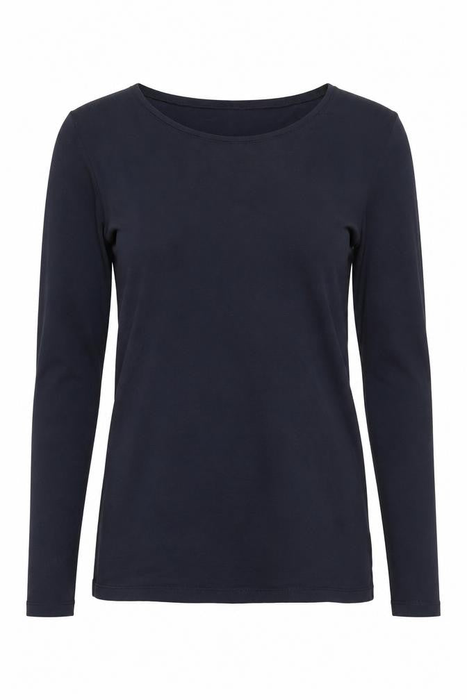 Betty & Co Women's Black Long Sleeve T-Shirt - Size S